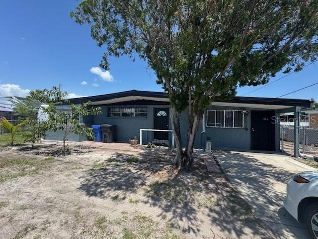 Front of the house