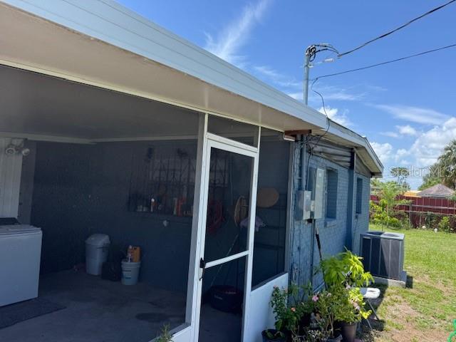 back of the house