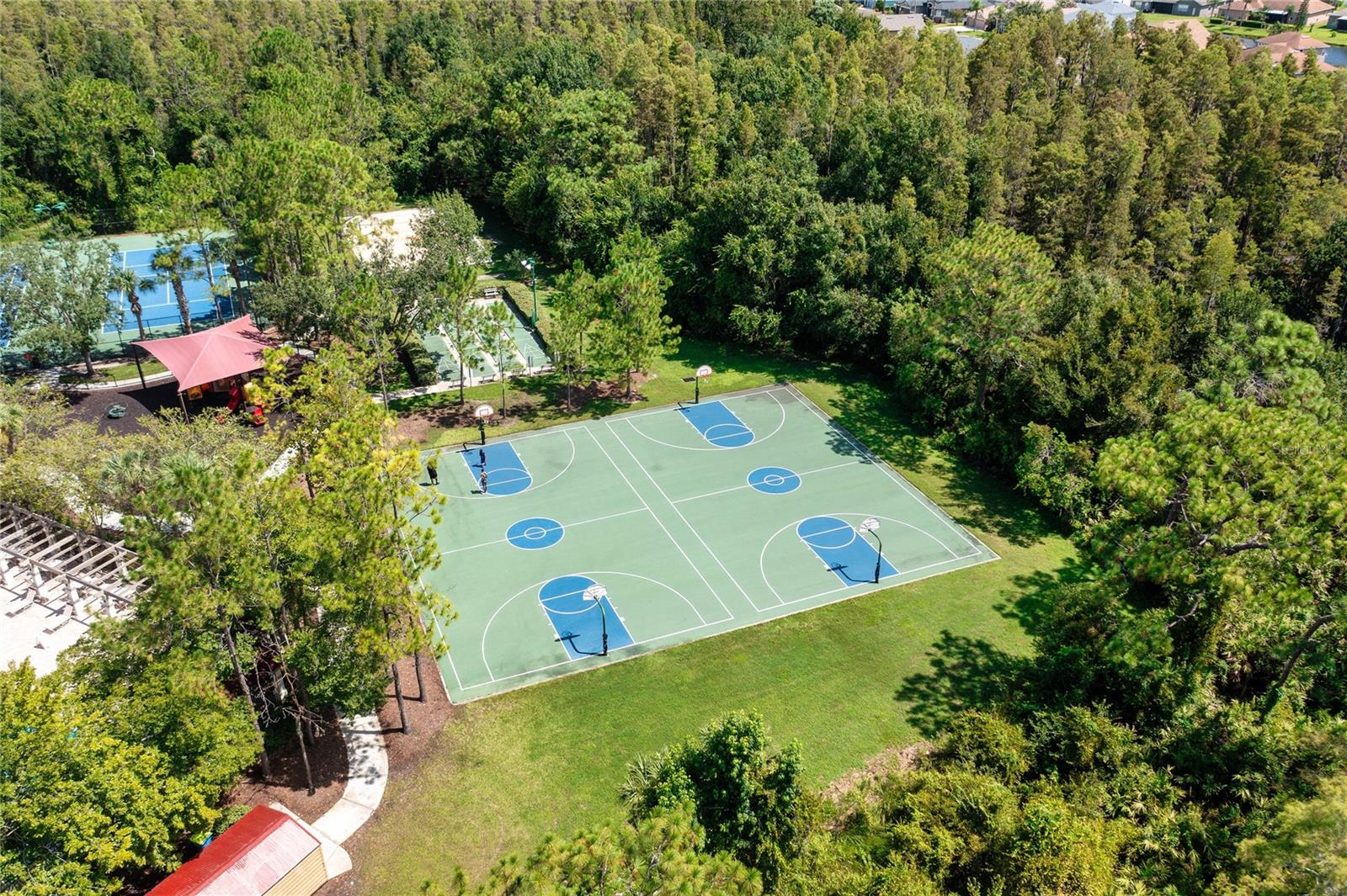 Basketball courts