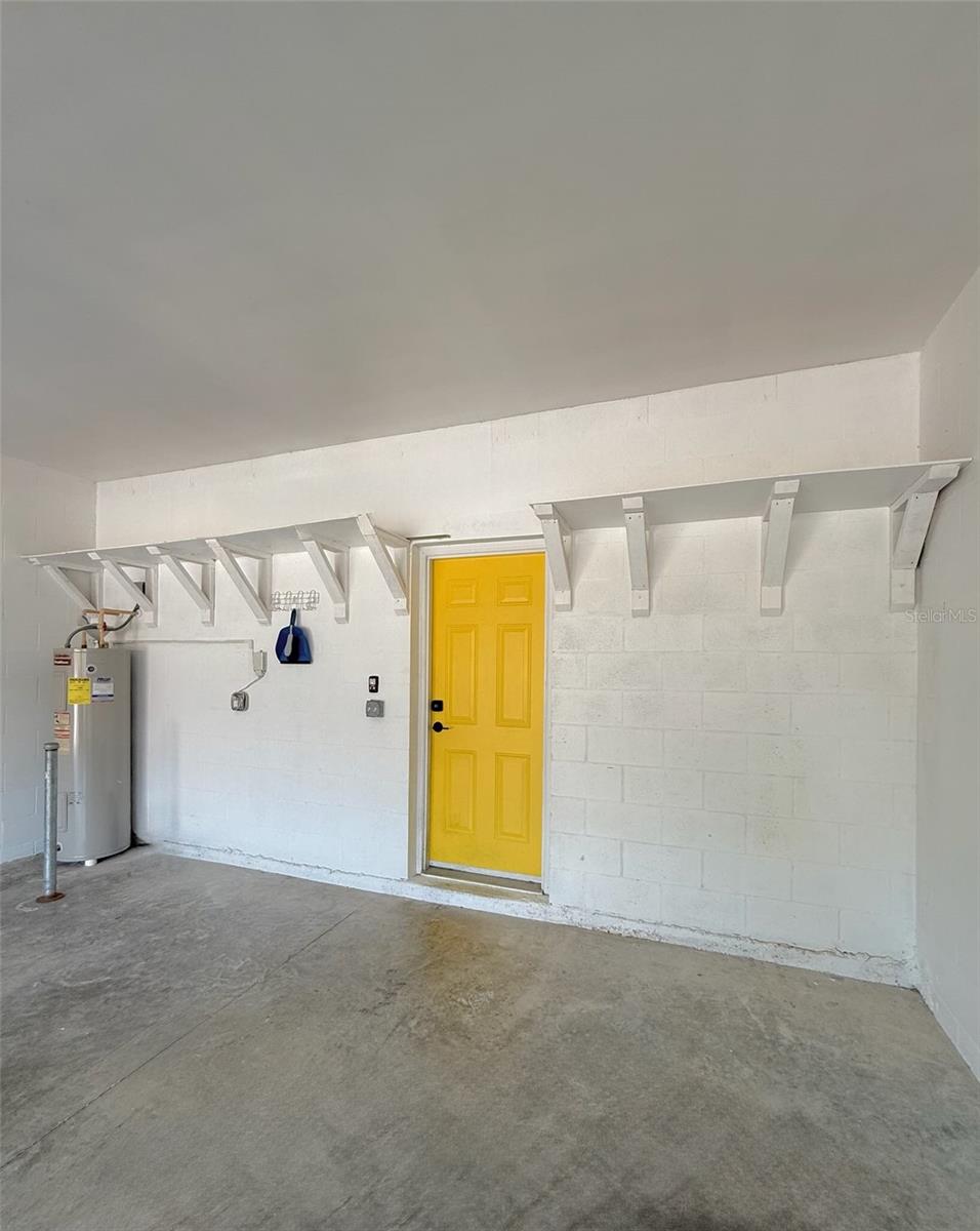 Nice sized Two Car Garage