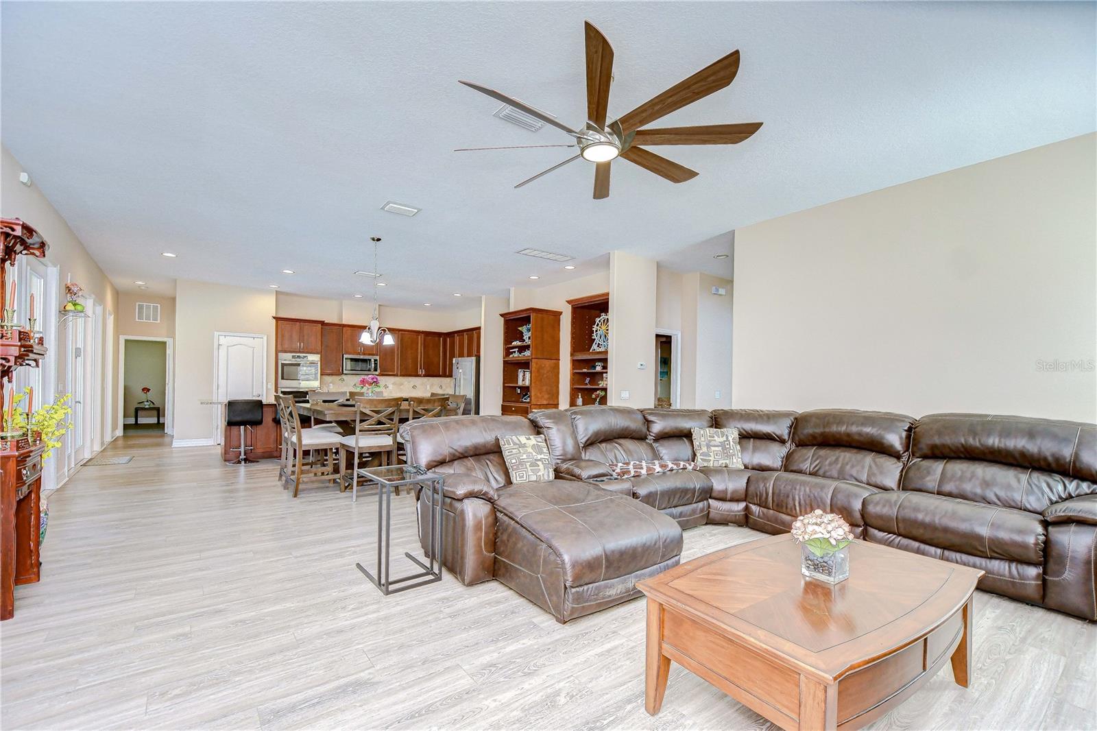 Large living space on first floor
