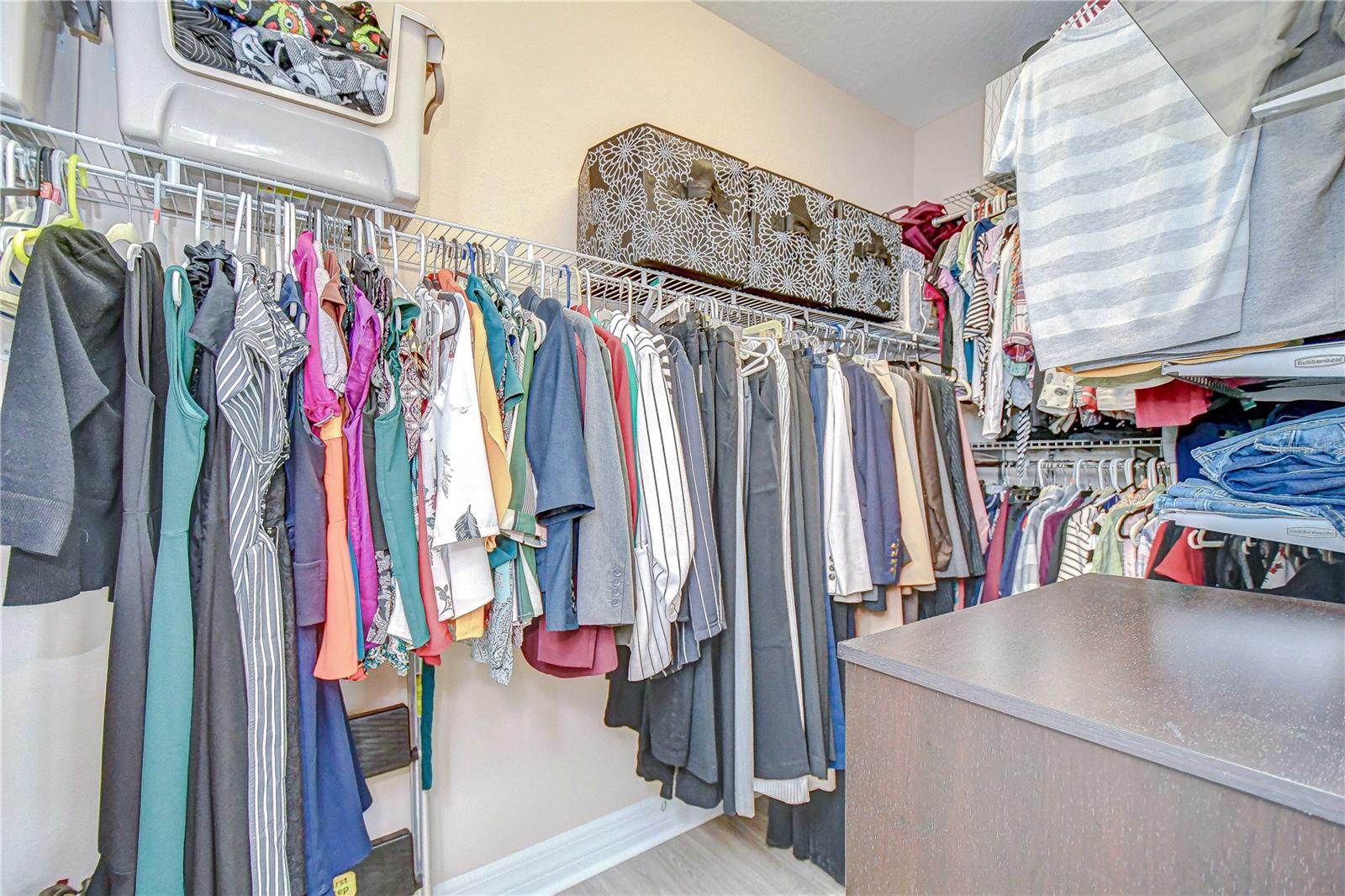 Bedroom 3 oversized walk-in closet.