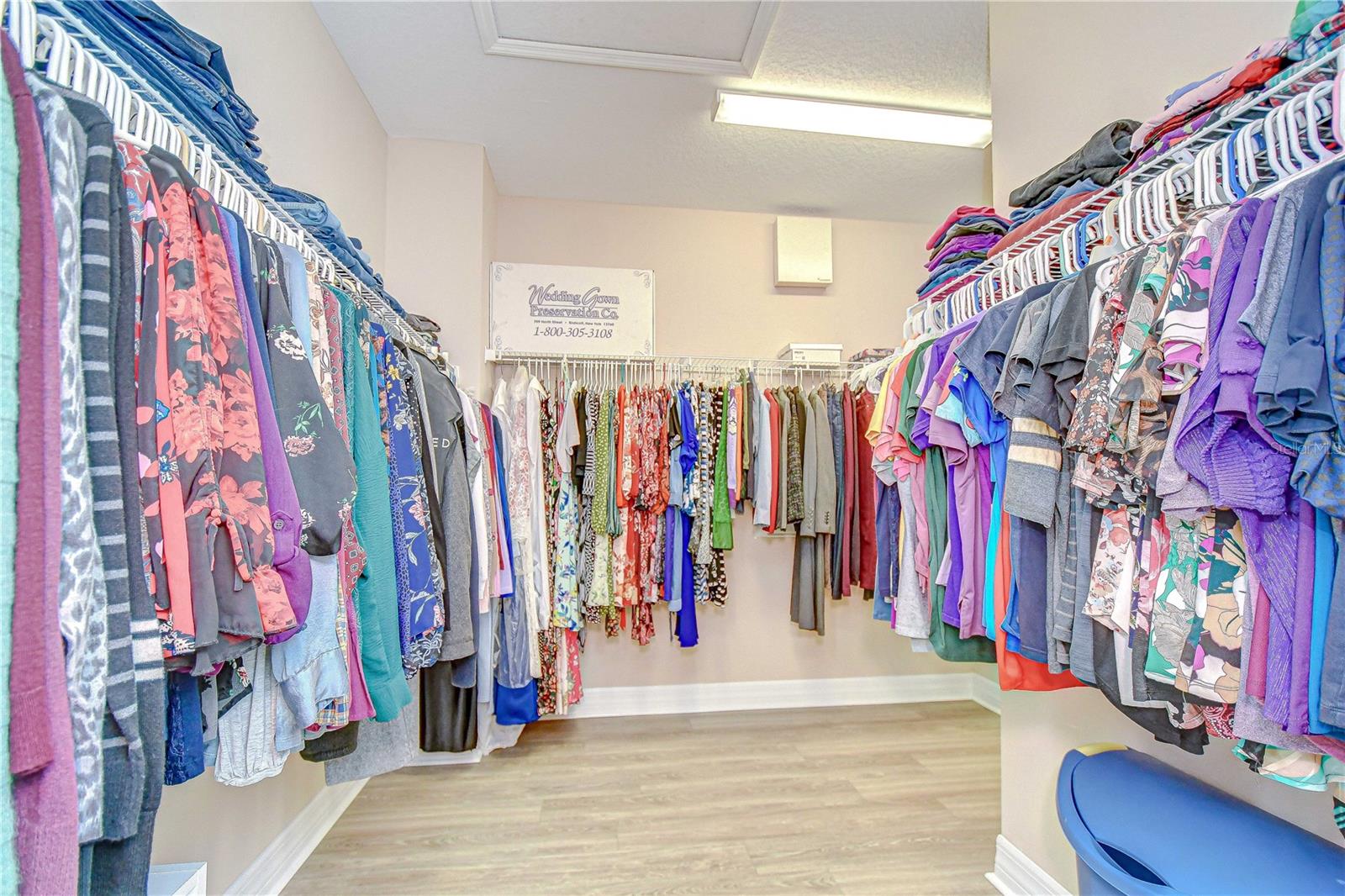 Primary bedroom walk-in closet #1
