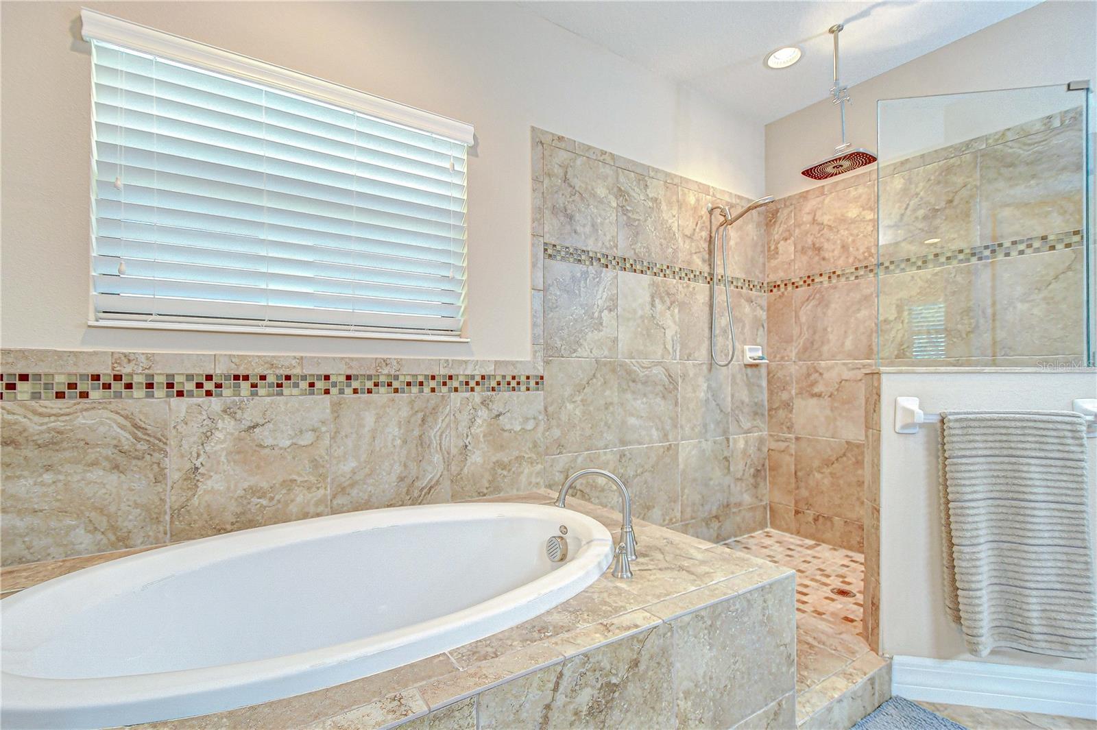 Primary tub and shower