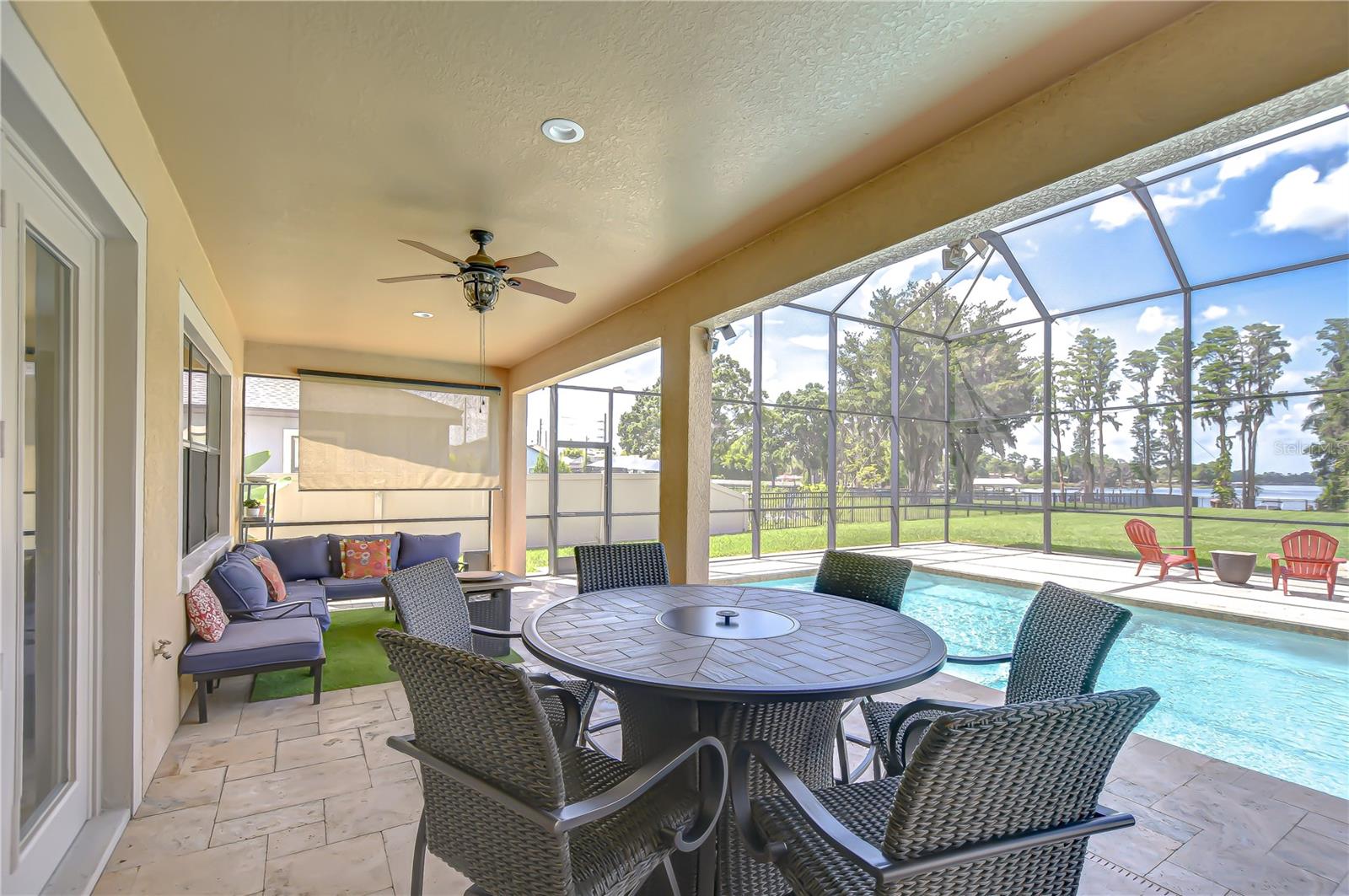 Extra large covered lanai