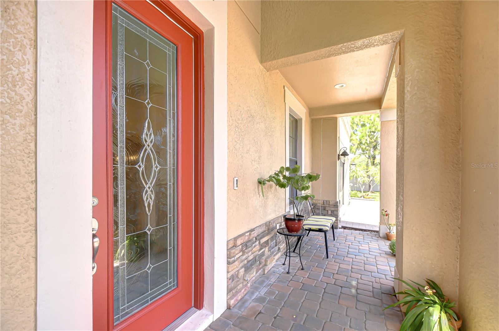 Covered front Porch