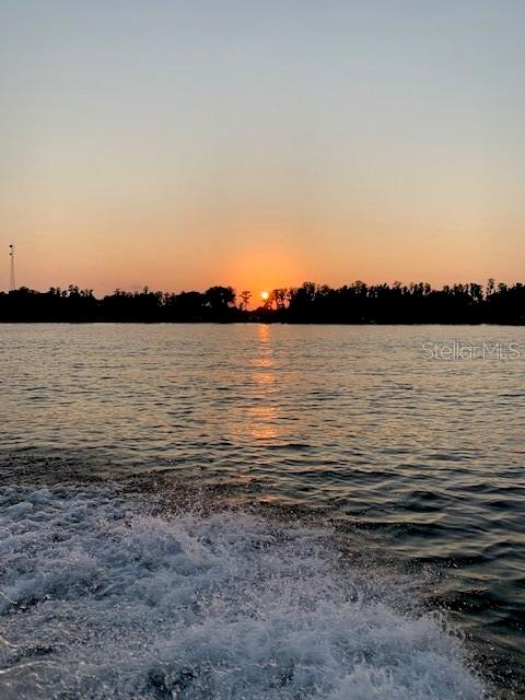 Lake sunset