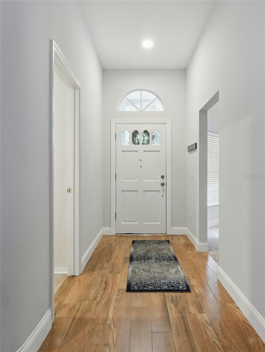 lovely wood look tile!