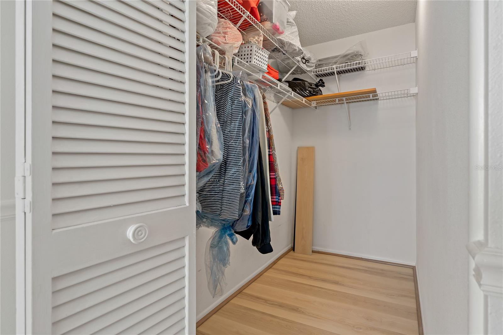BEDROOM #2 ~ WALK IN CLOSET