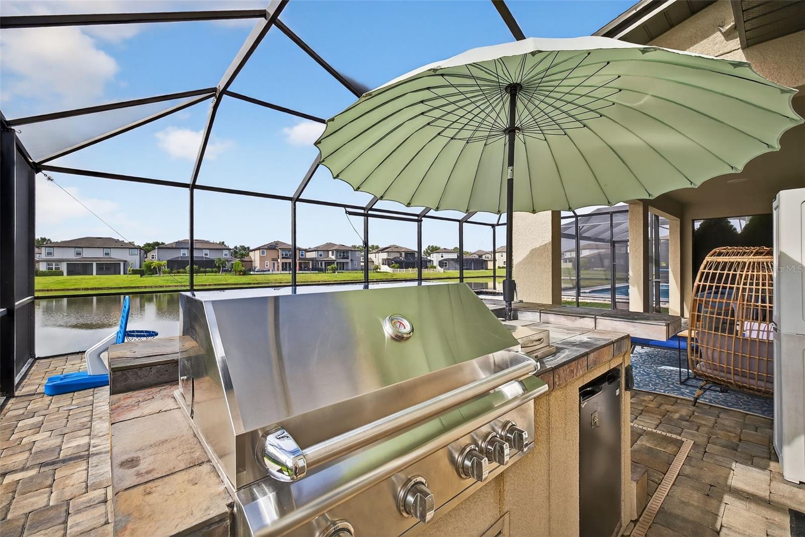 The most luxe outdoor space for you has been created.