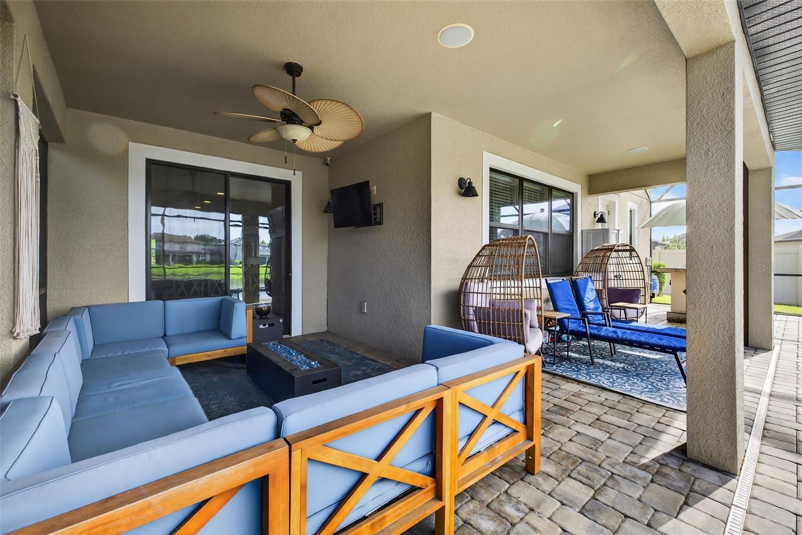 The outdoor space is another amazing addition to this home.