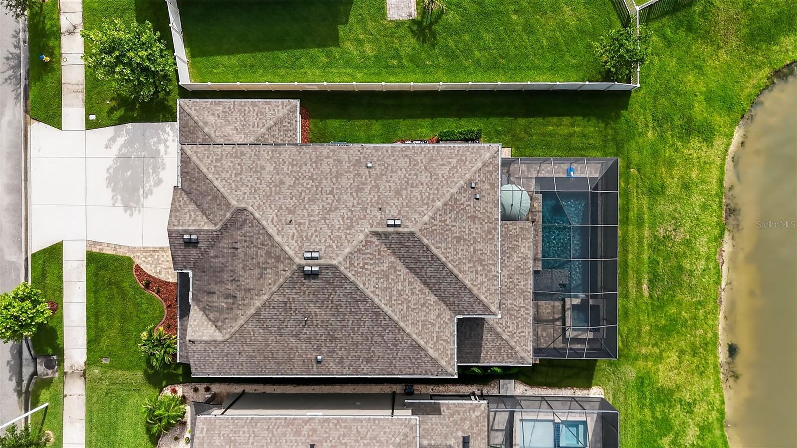Overhead view
