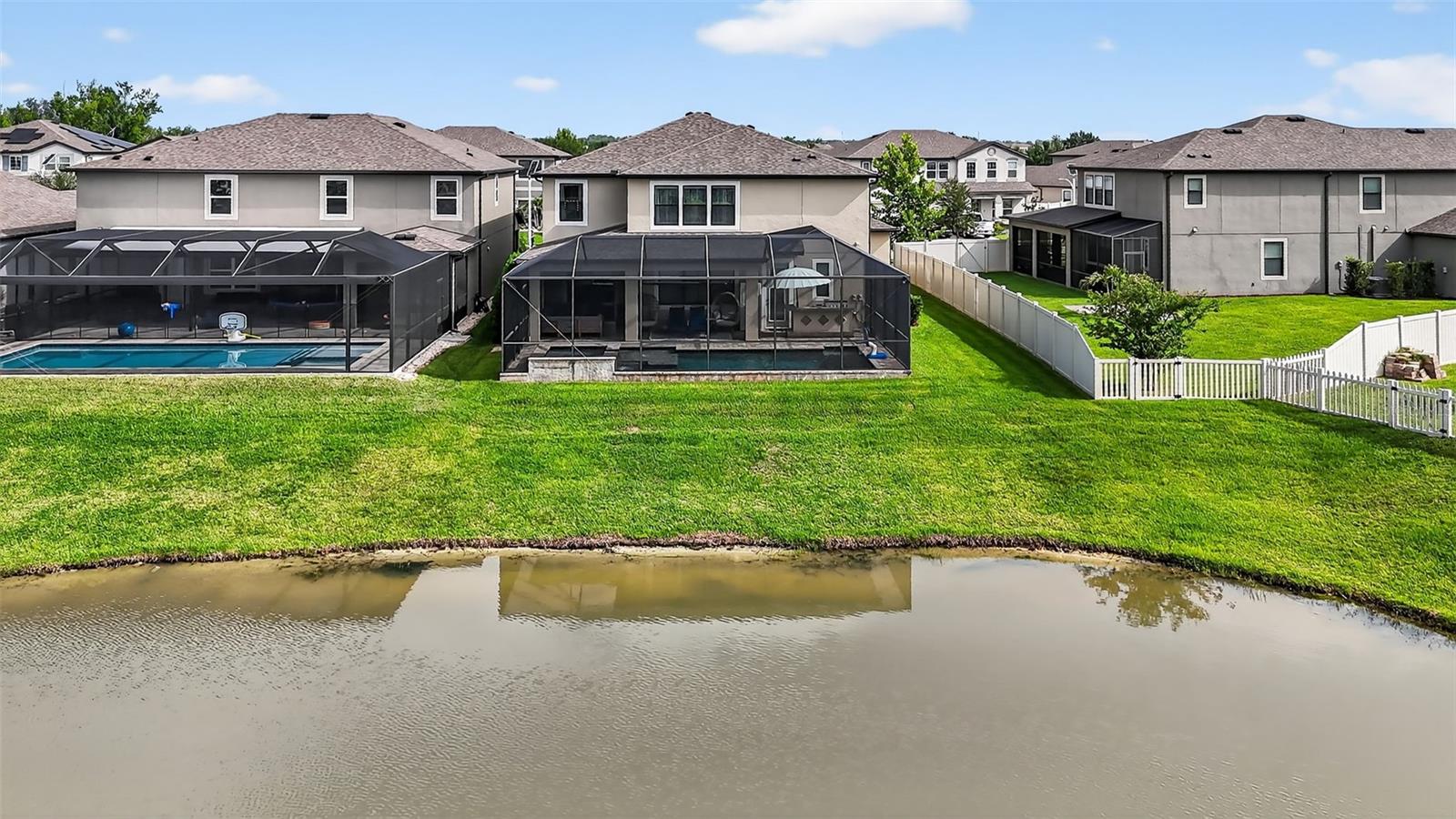 Pond view
