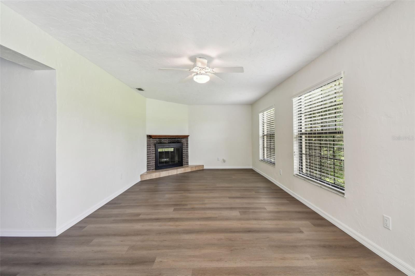Family Room with Fireplace