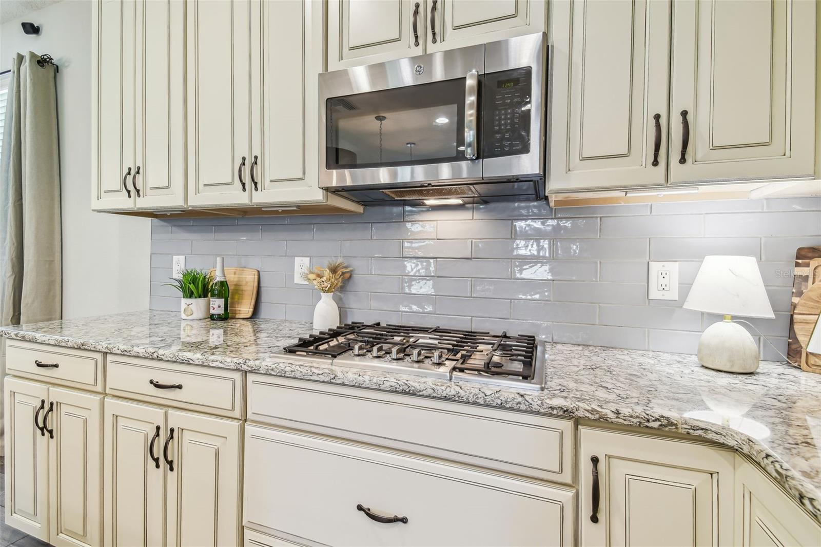 Enjoy home cooked meals in the gourmet kitchen