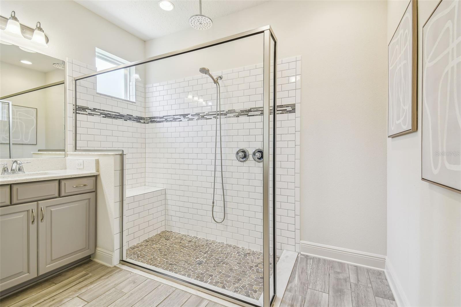 Huge shower!