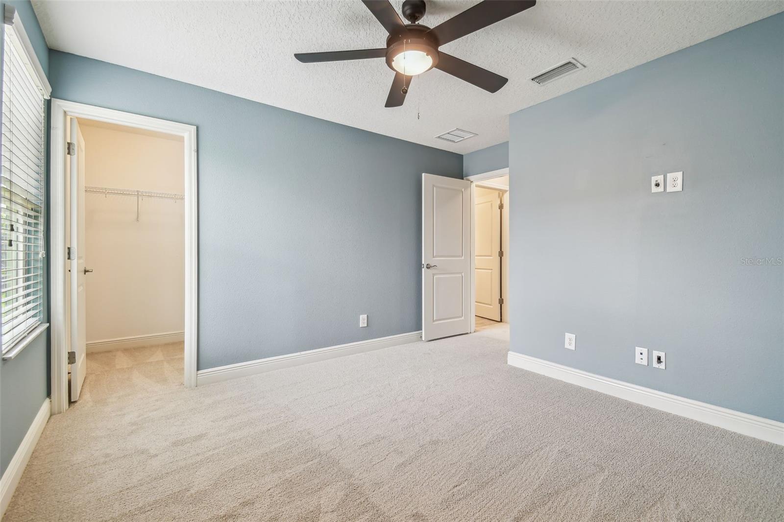 Bedroom 3, with walk in closet!
