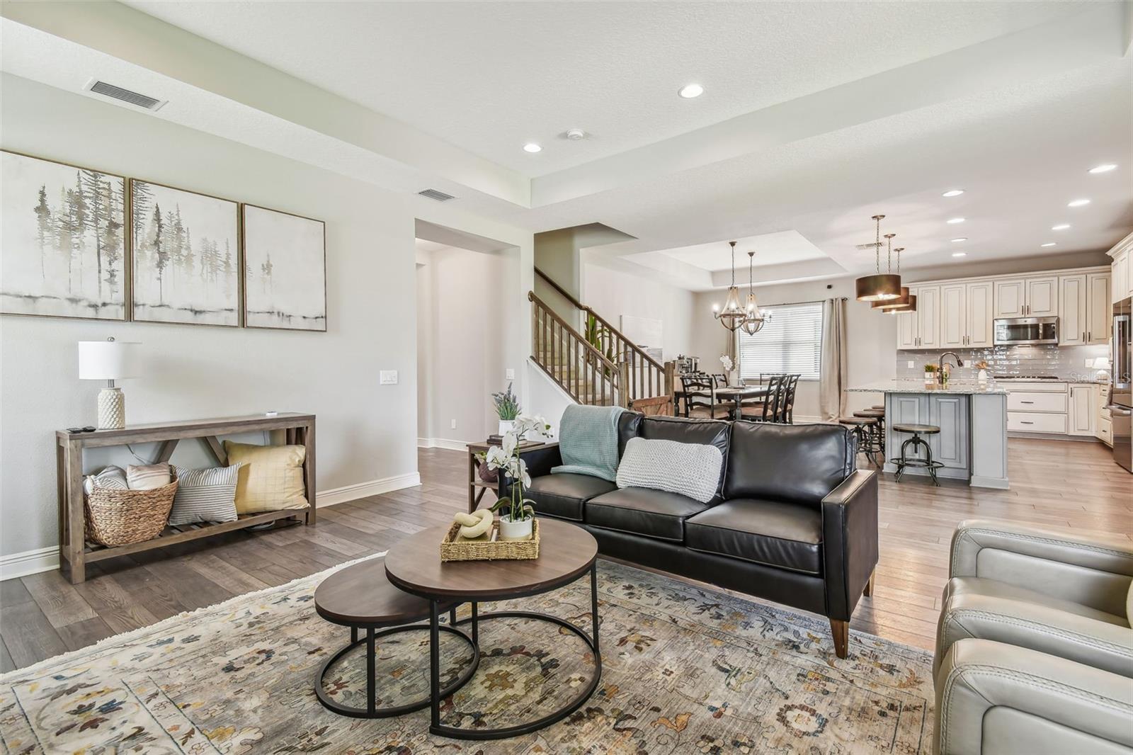 Spacious living room- relax in comfort