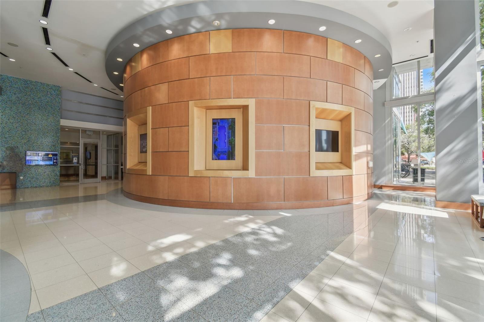 Lobby entryway