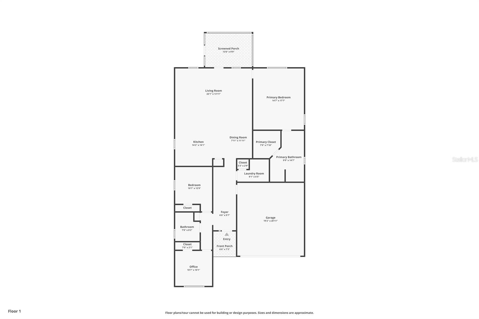 Floorplan with Estimated Measurements