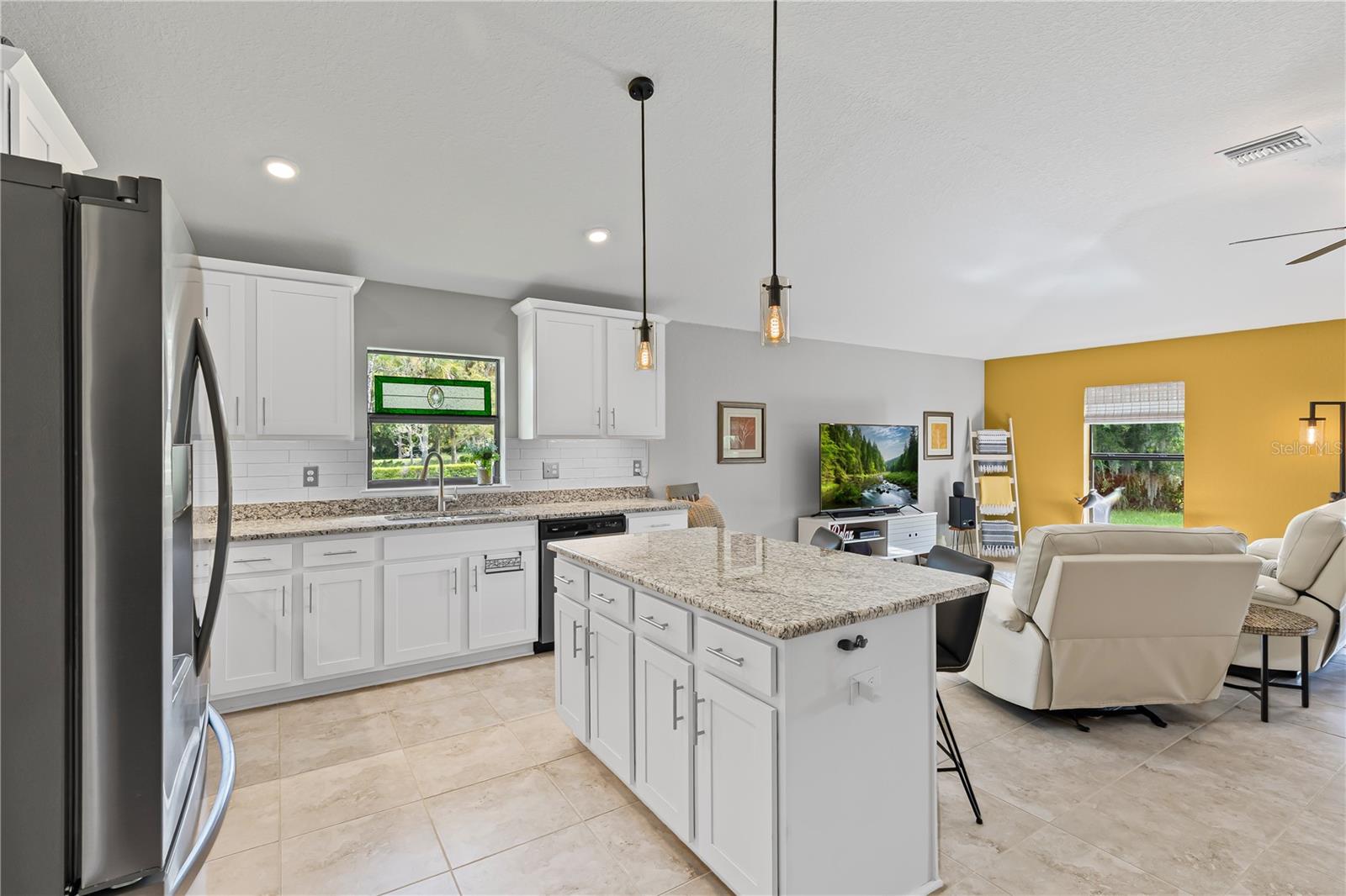 Tons of storage and countertop space!
