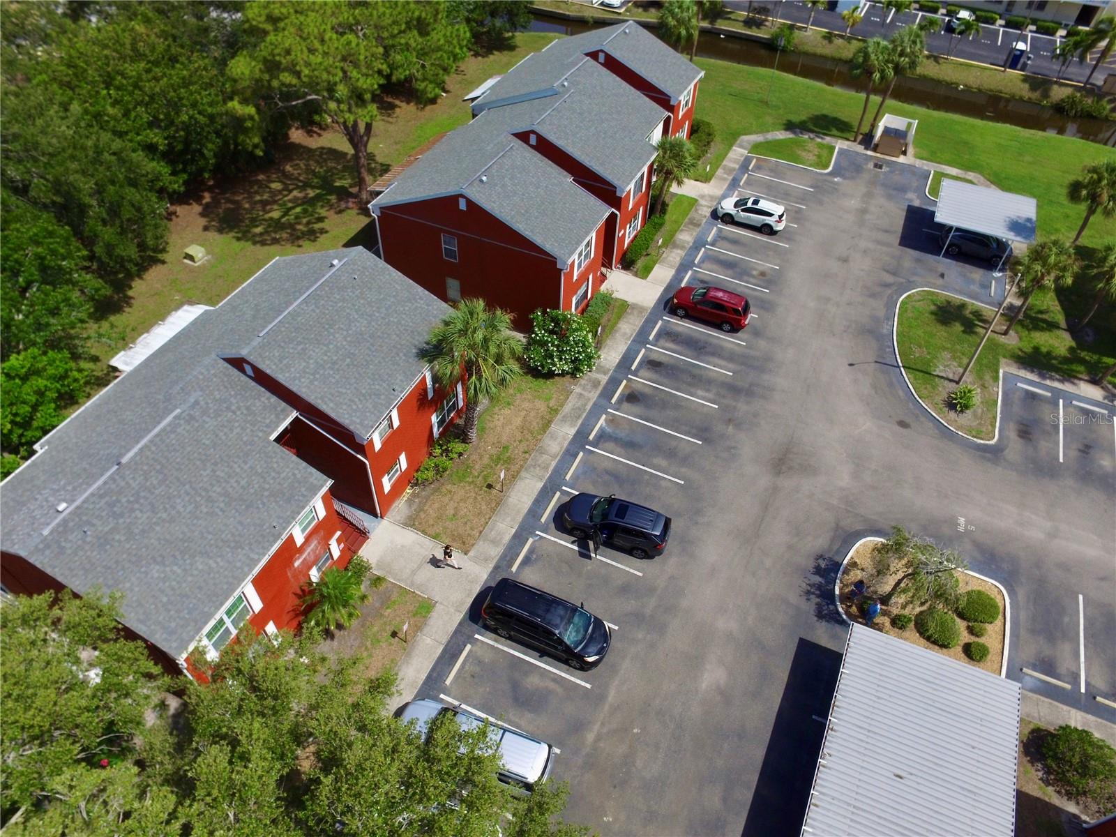 Plenty of parking roofs replaced few years ago