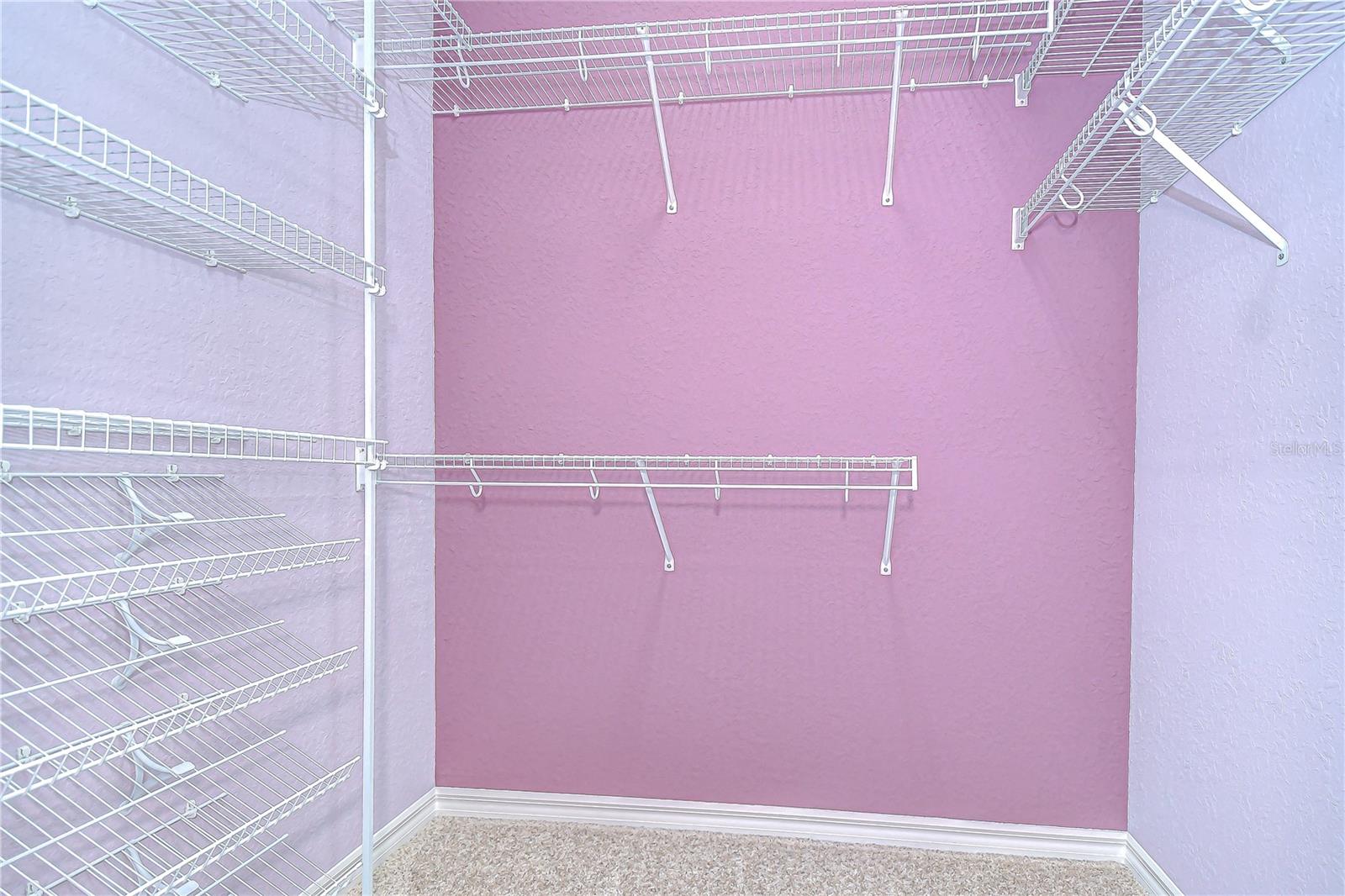Walk-in closet!