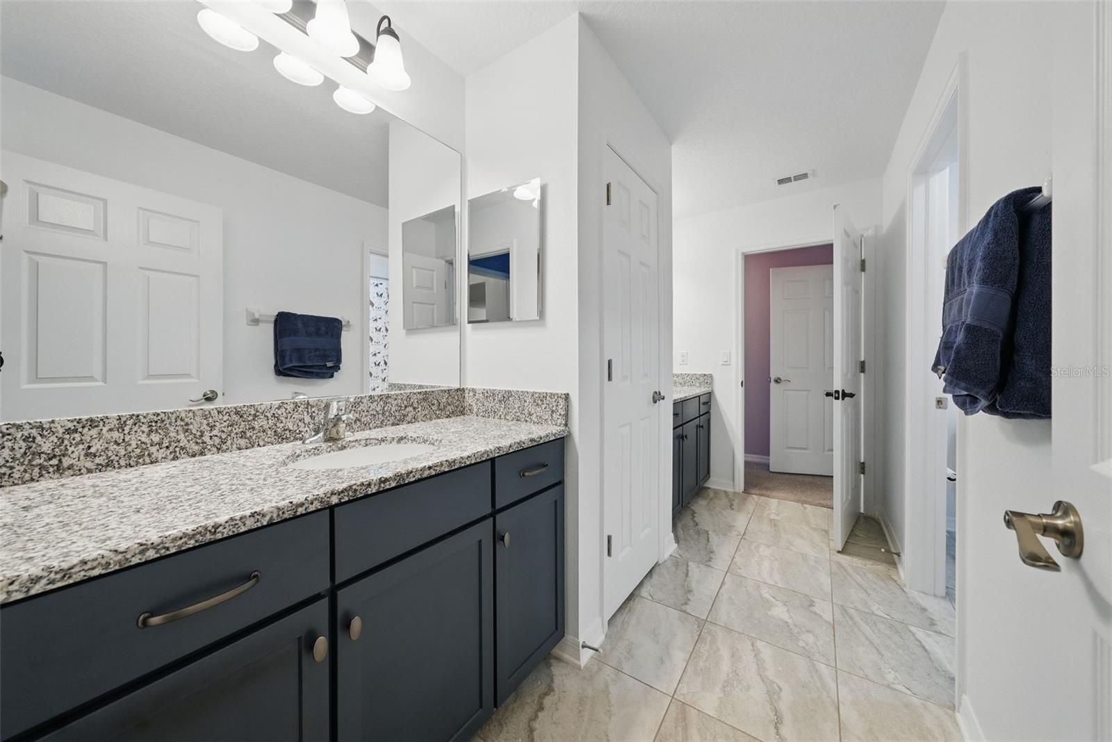 Jack n Jill Bathroom between bedrooms 5 and 6.