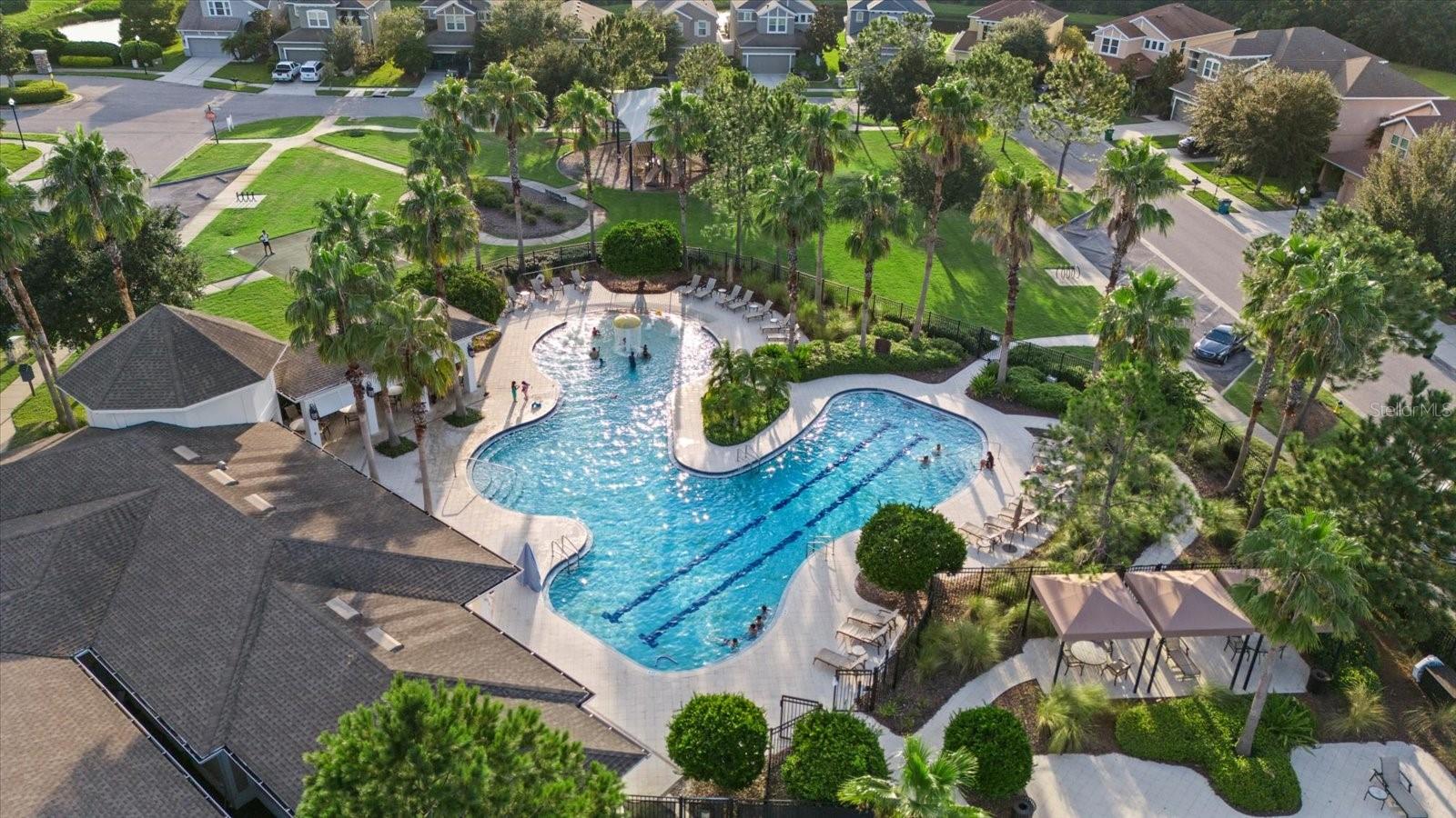 Zero Entry Resort Style Pool