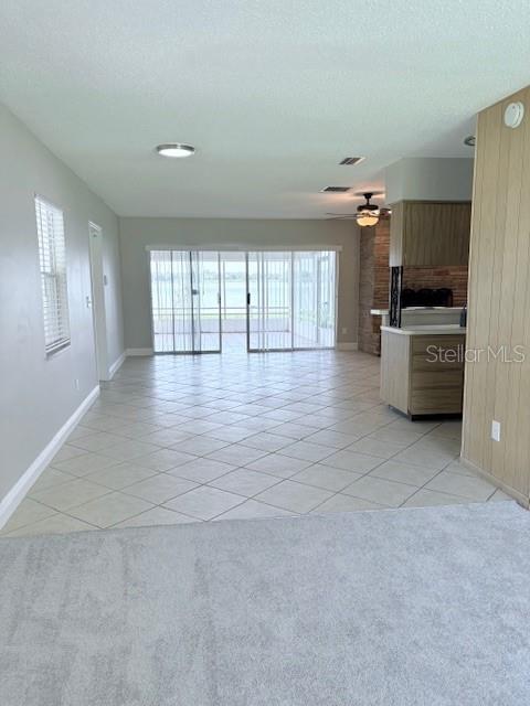 dining area & family room