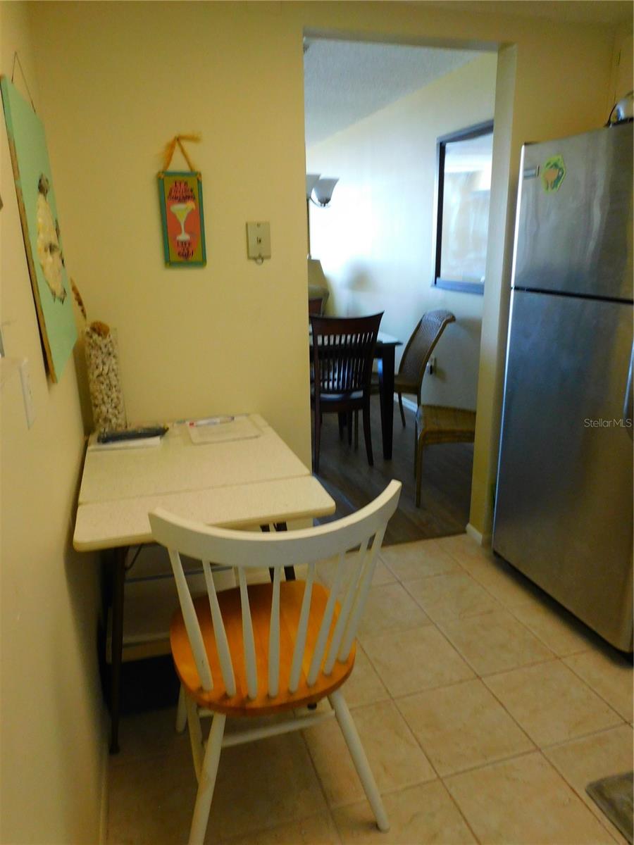 Breakfast area in Kitchen