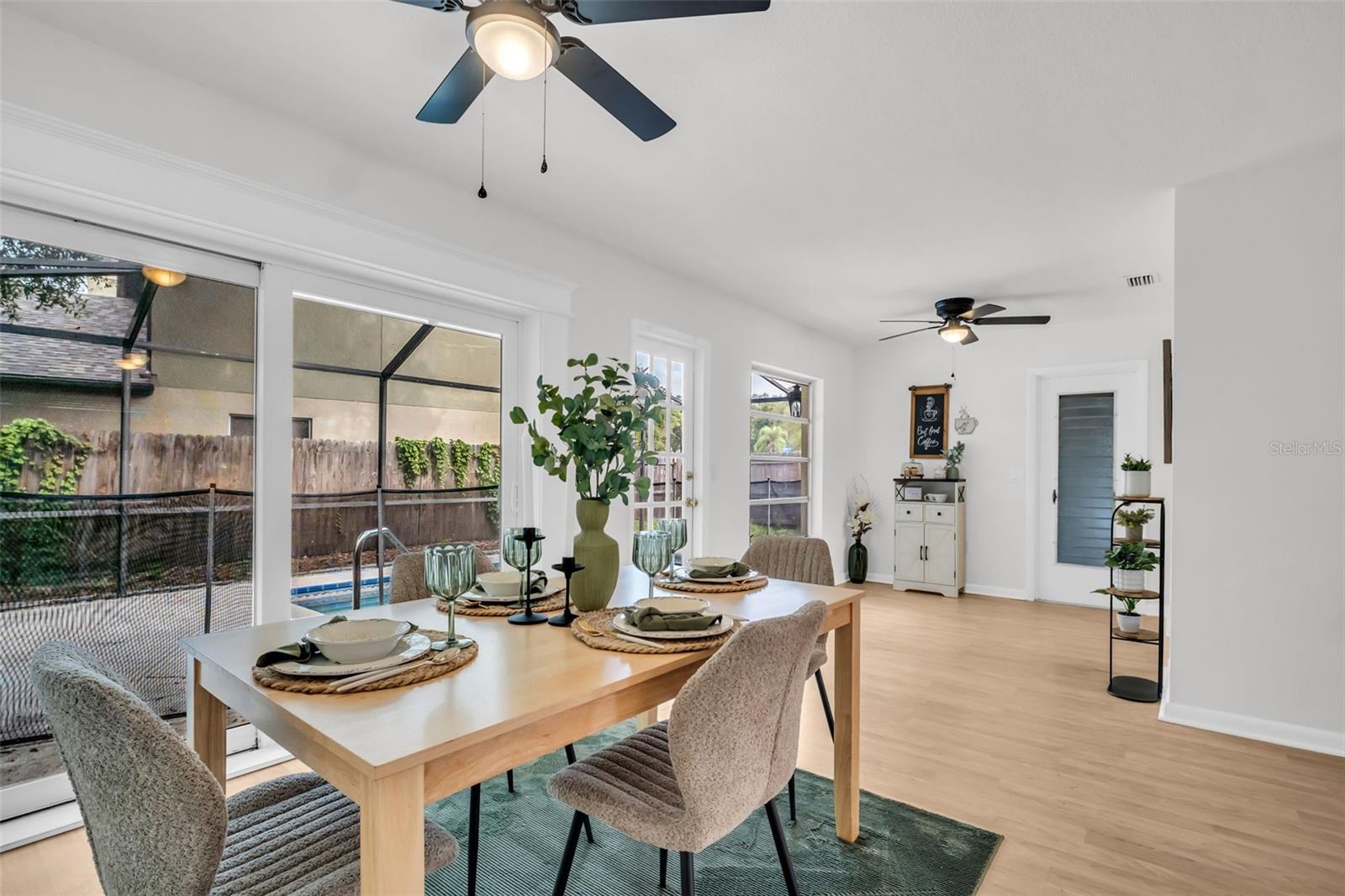 Dining area