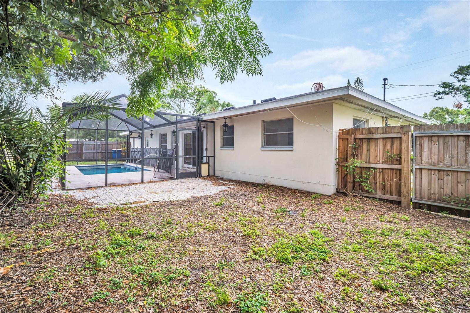 Rear yard