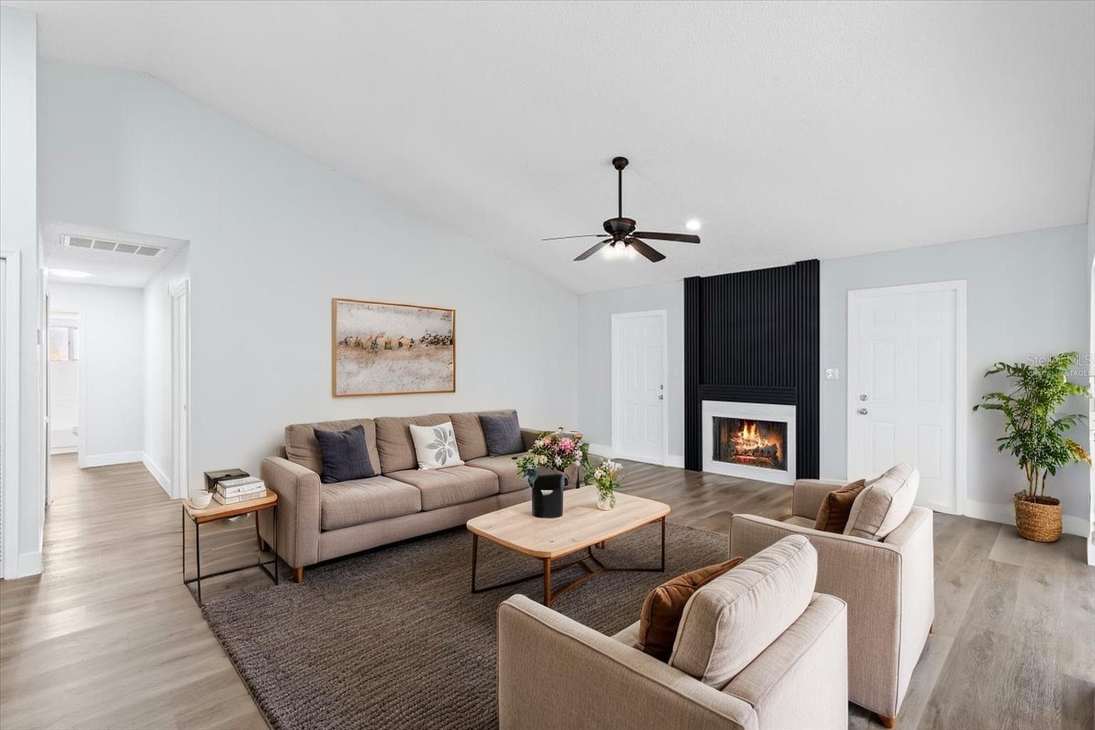 Living Room-Virtually staged