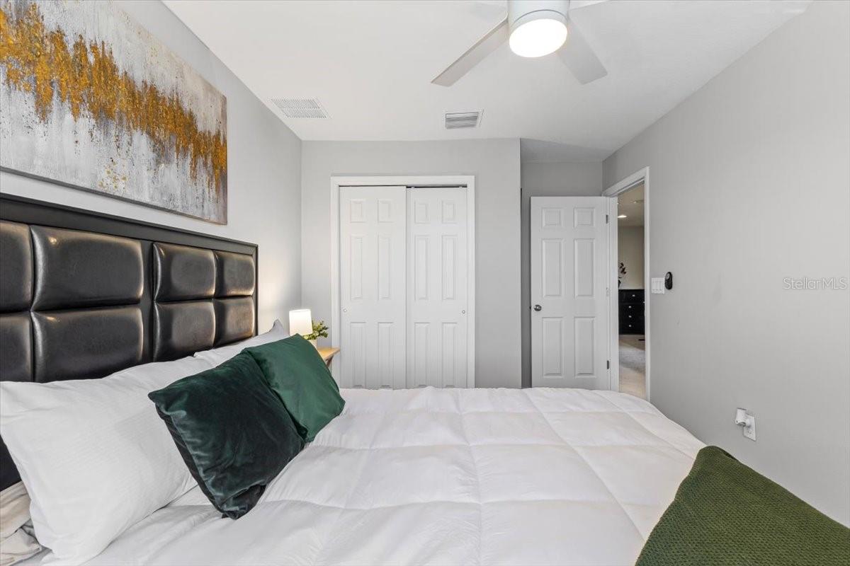 Versatile third bedroom. Ideal for guests, kids