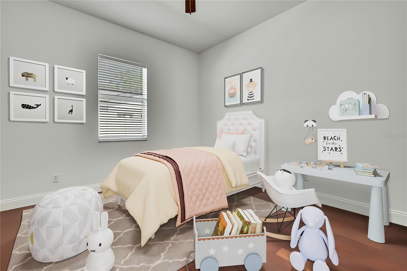 Virtually Stage Secondary Bedroom