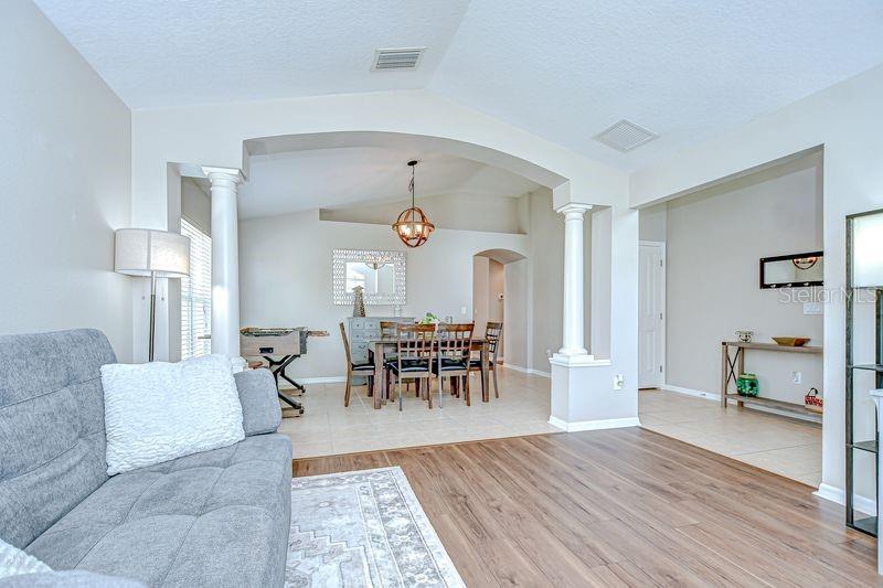Formal Living and Dining Room