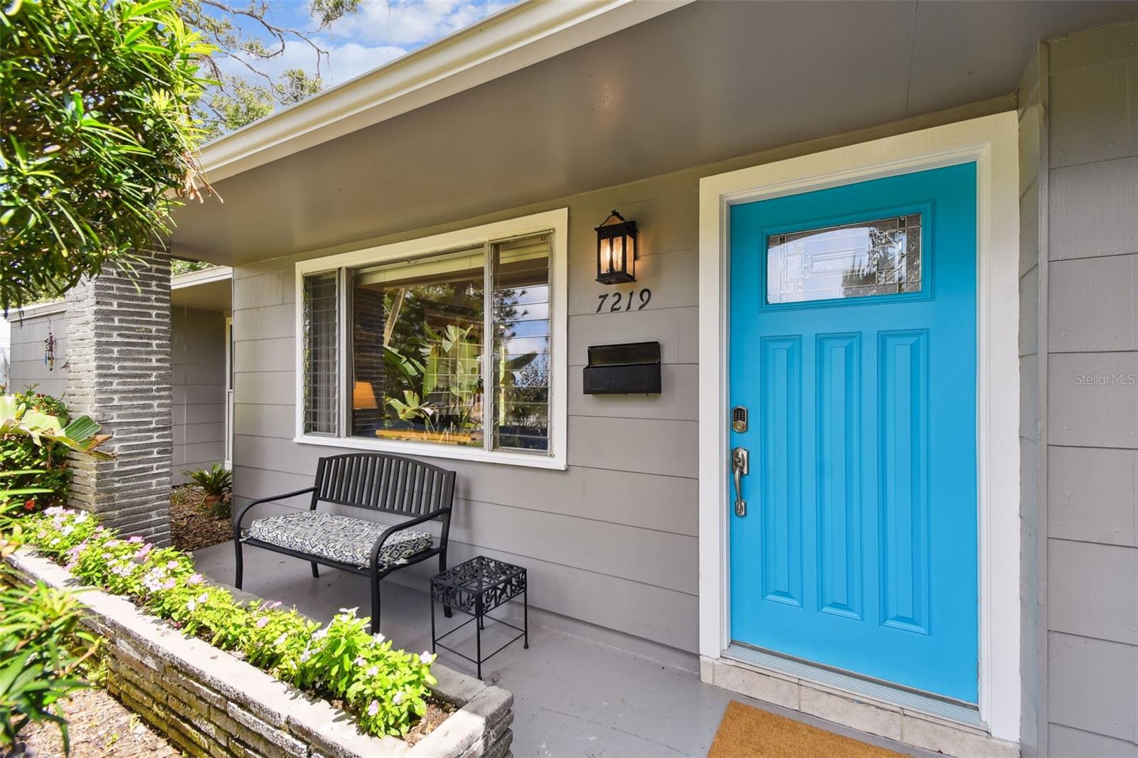 Covered front porch