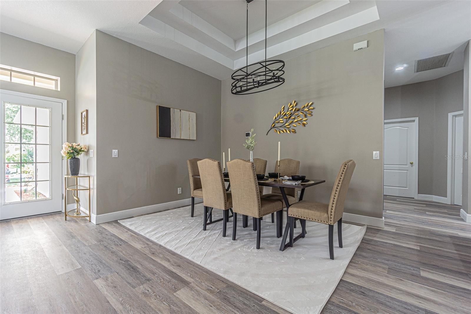 Set the table for more if you like a separate dining area for gathering