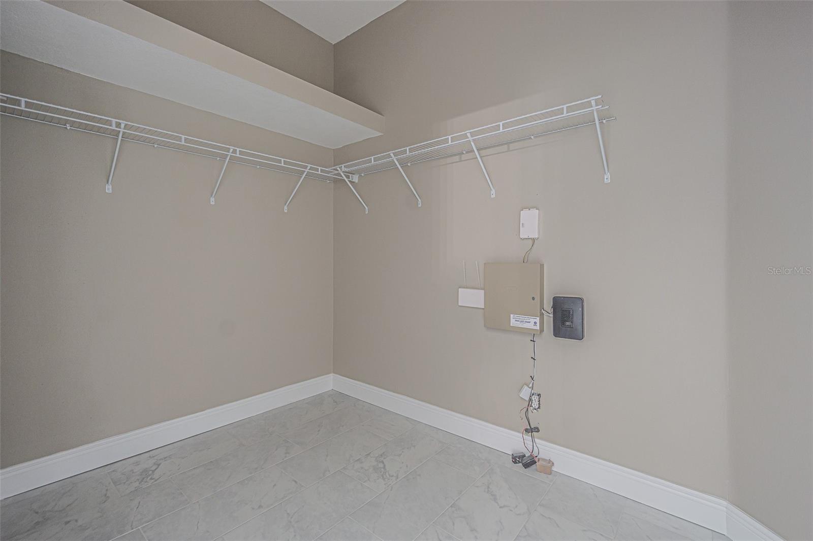 Walk in Closet in Owner's Retreat