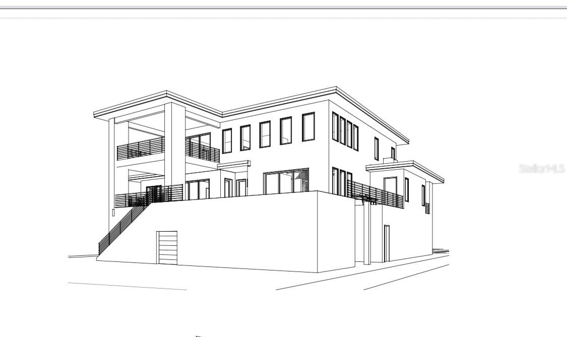 26 Harborpointe - rear rendering 1