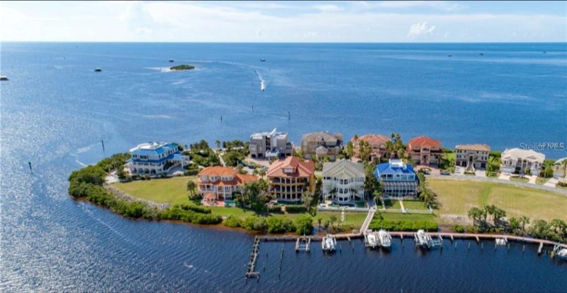 Twice gated Harborpointe on the Gulf of America