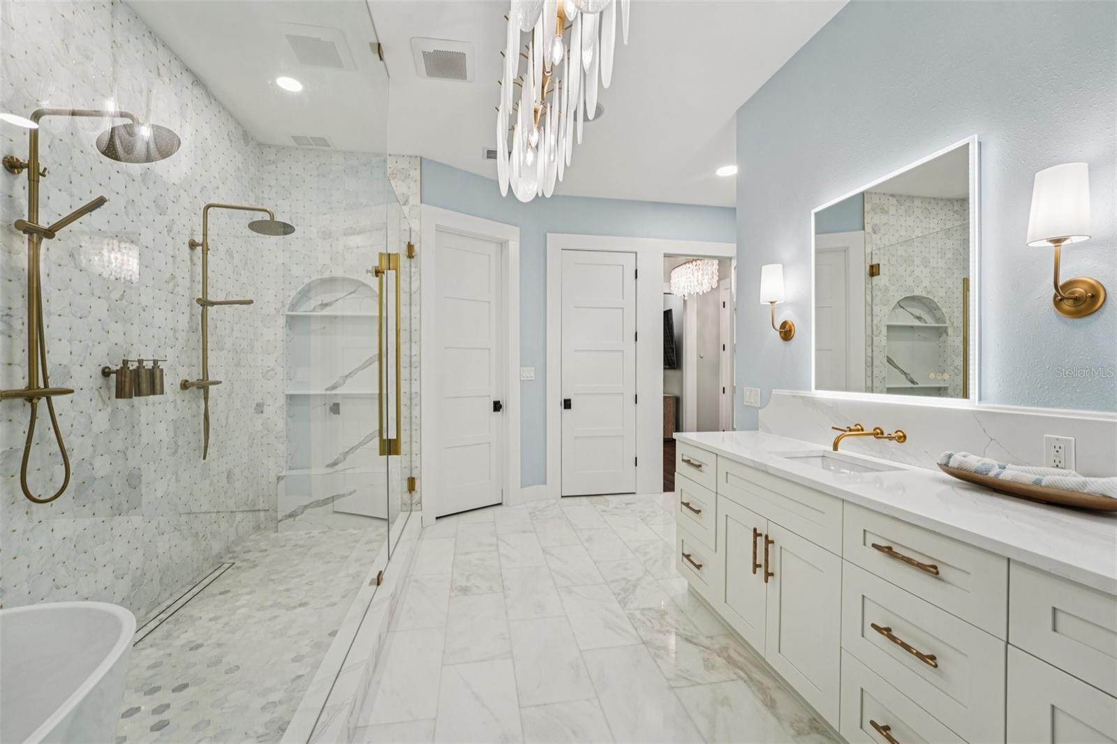 Owners Primary on Suite with separate walk in closets and water closet