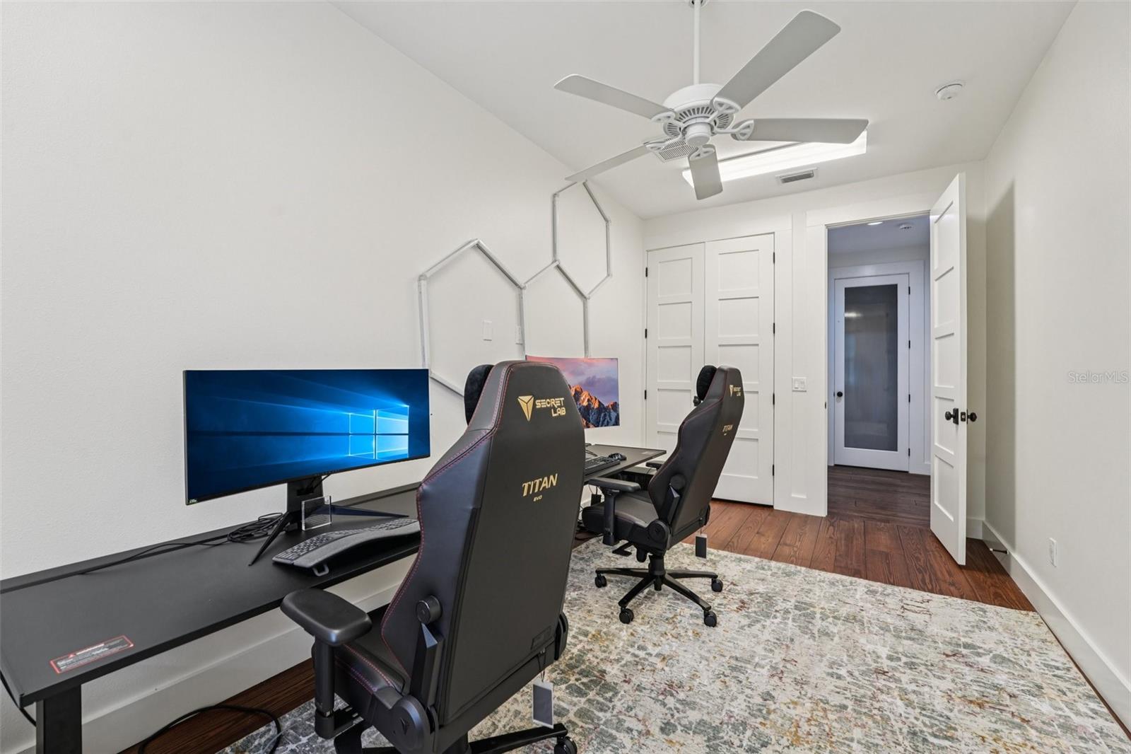 Up Stairs 5th Bedroom currently used as an office