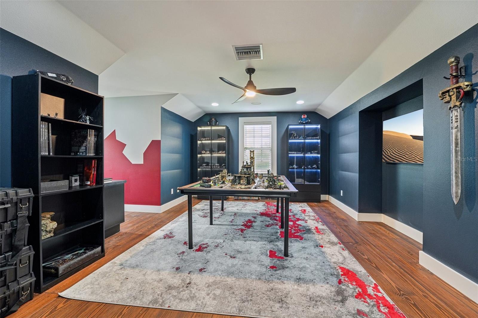 One of two bonus rooms upstairs. Next to office and Elevator