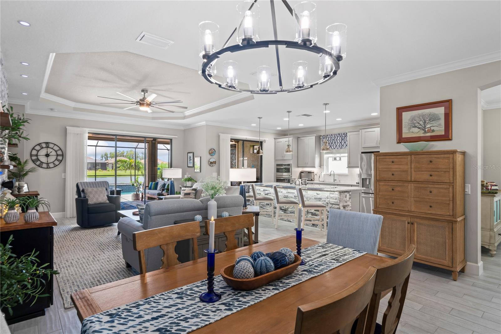 Dining room light fixture