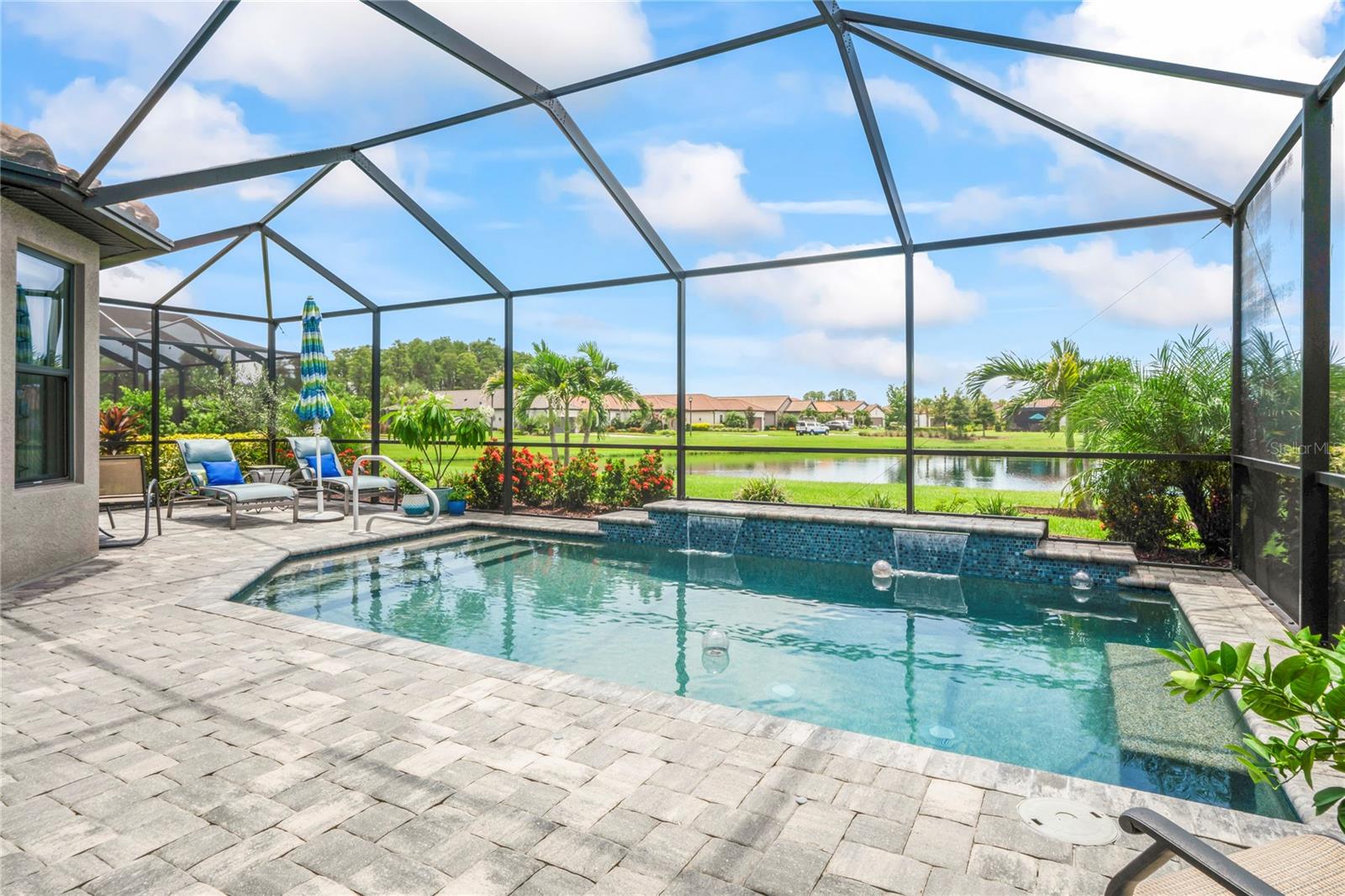 Heated Pool area