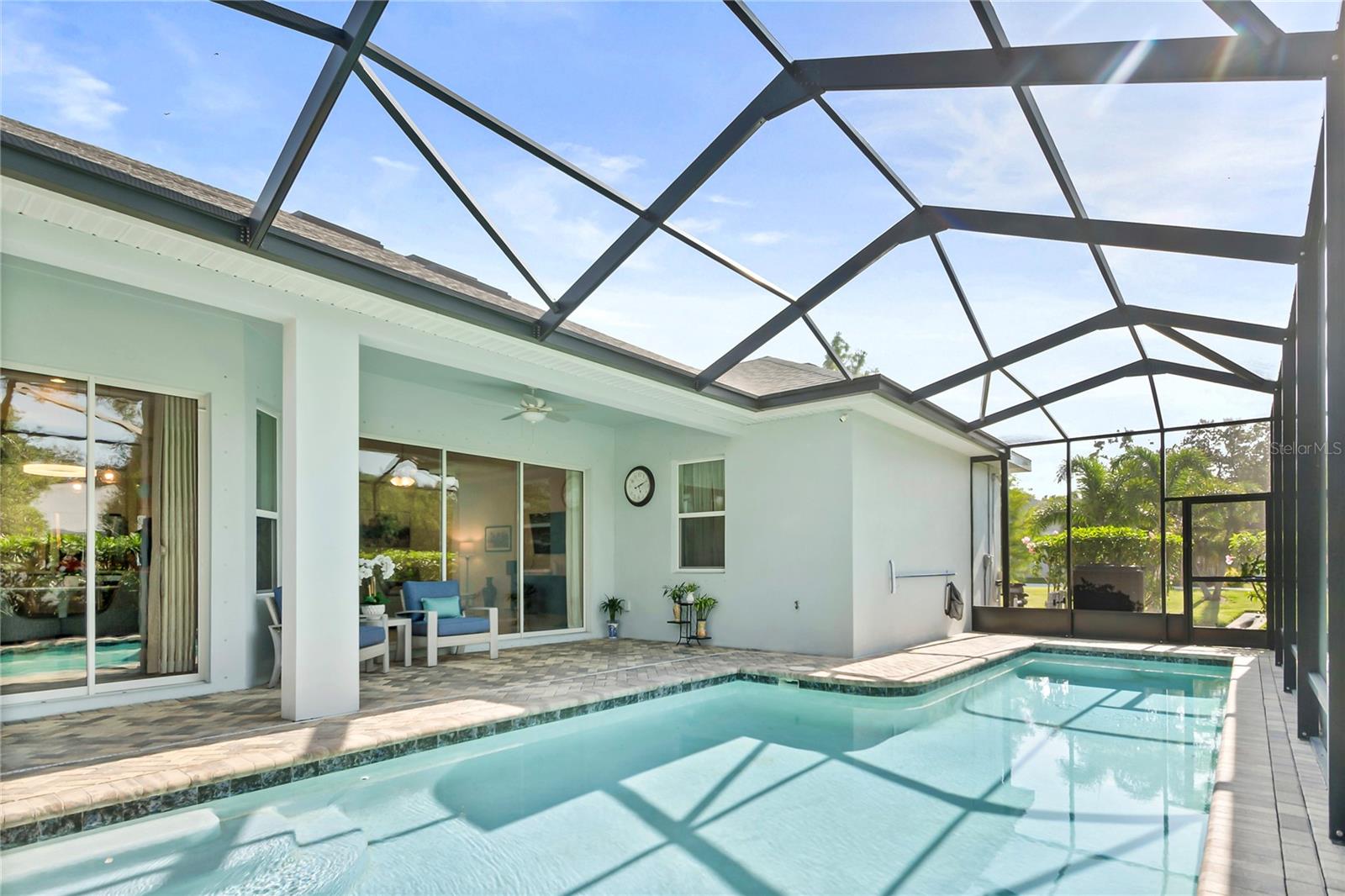 Heated pool