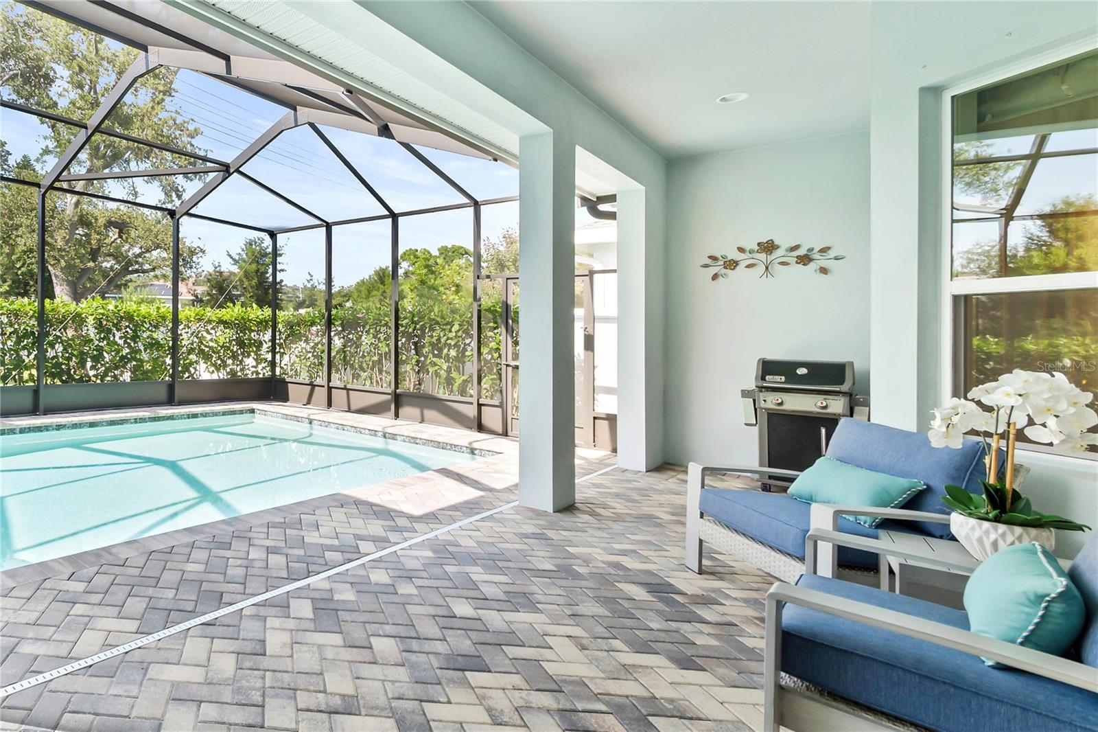 Heated pool