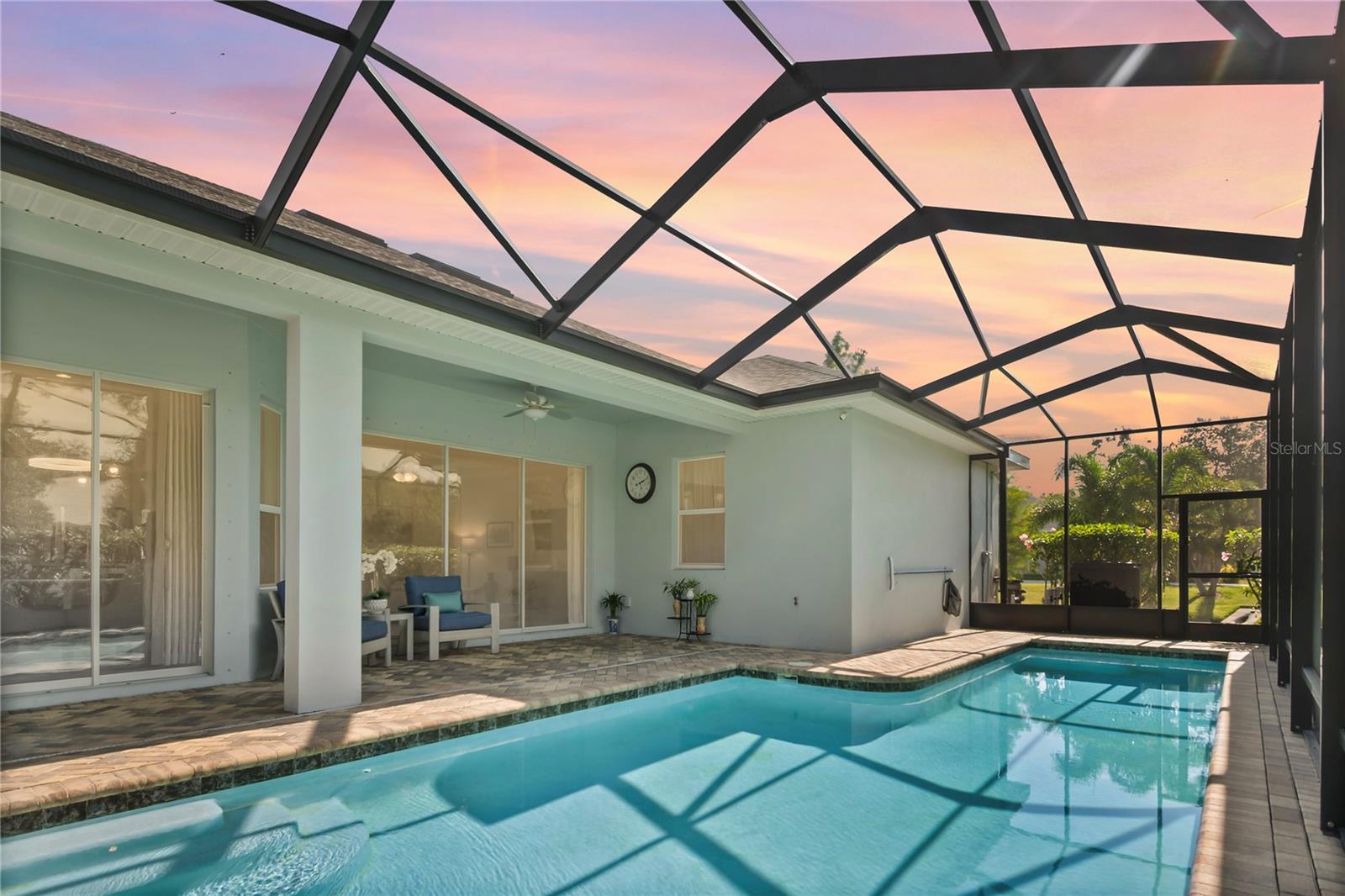 Heated pool